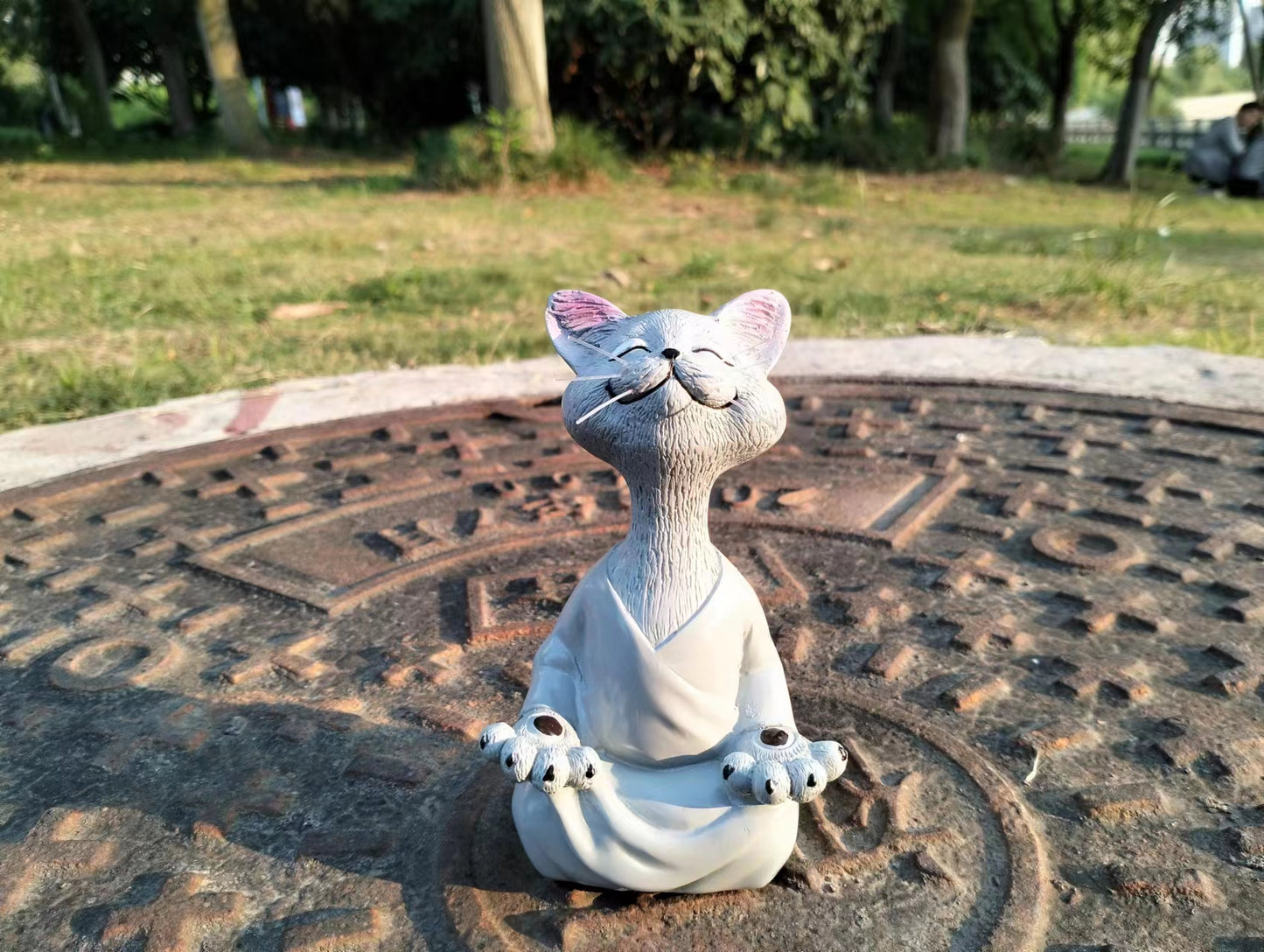 Yoga Animal Meditation Cat