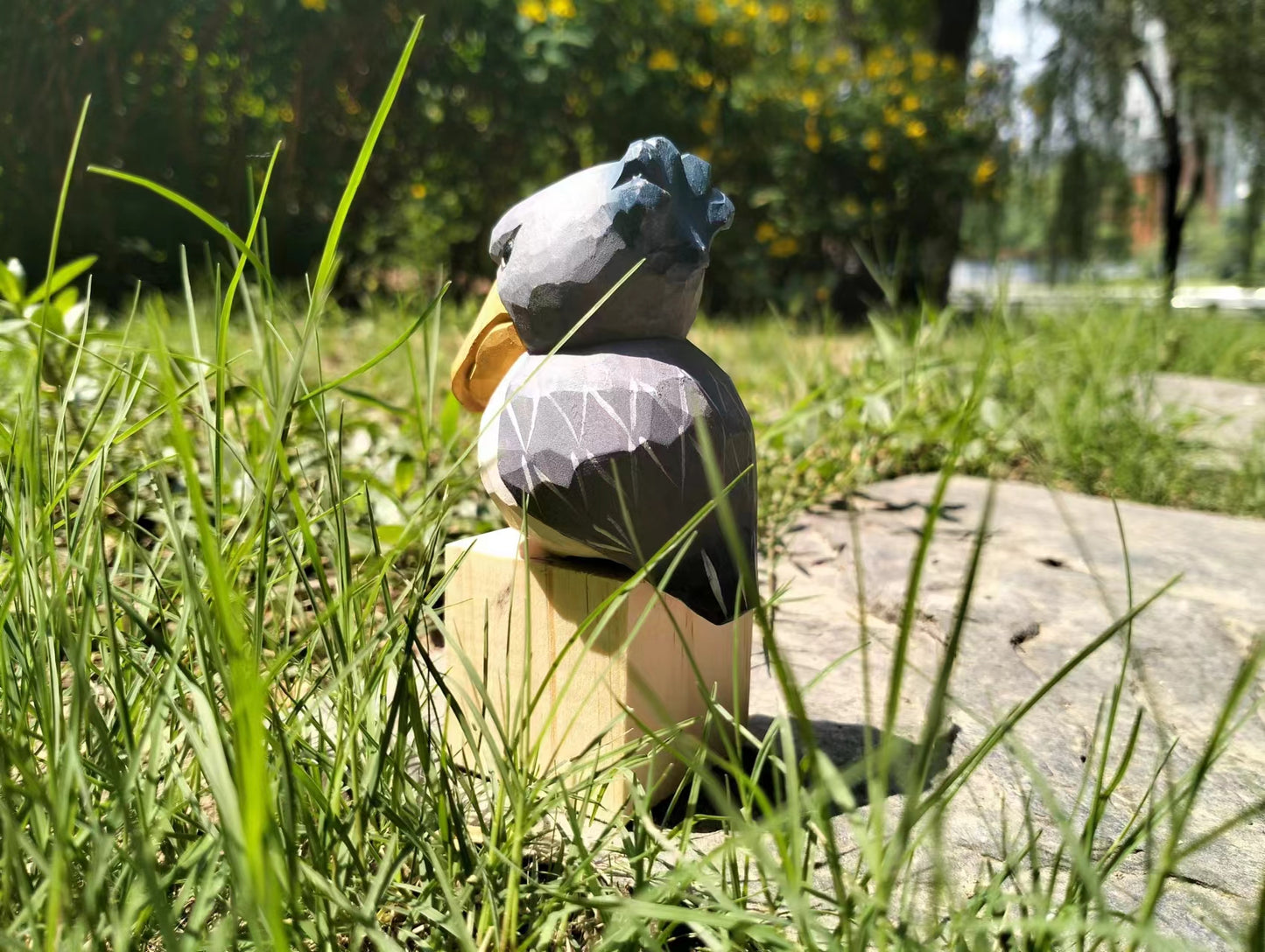 wooden pet carvings