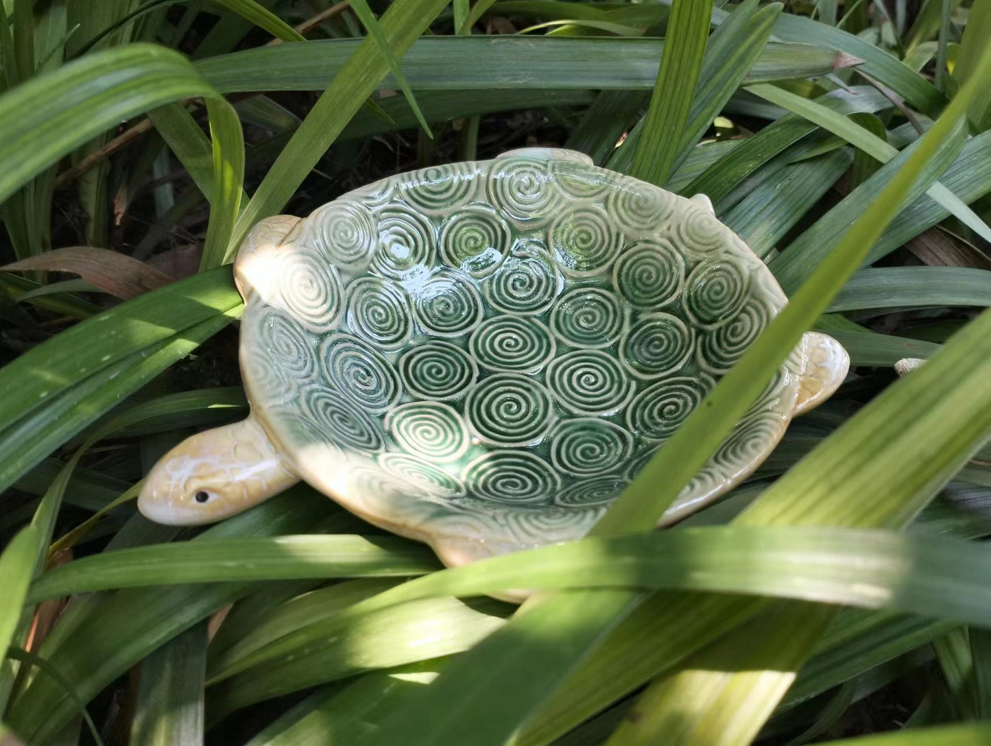 Ceramic Turtle Tray Home Decor