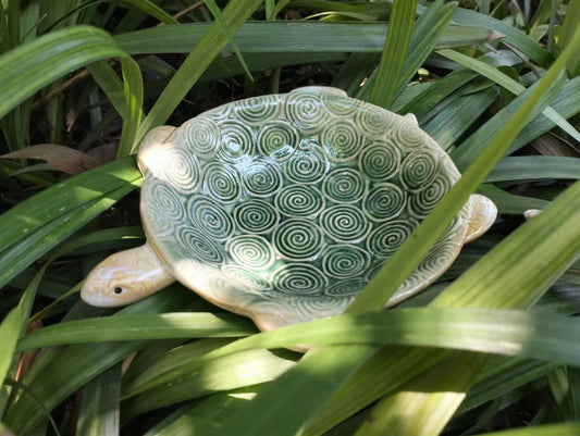 Ceramic Turtle Tray Home Decor