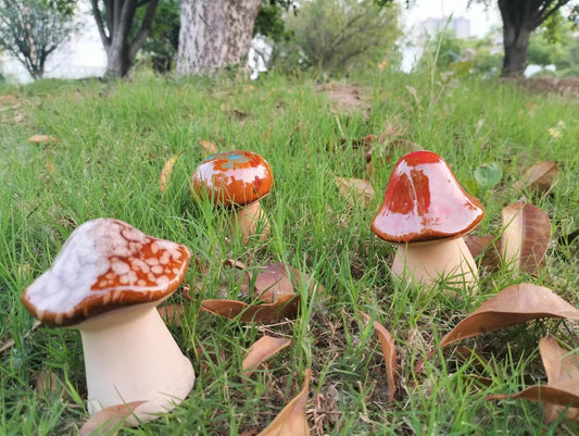 Ceramic Mashroom Garden Decor