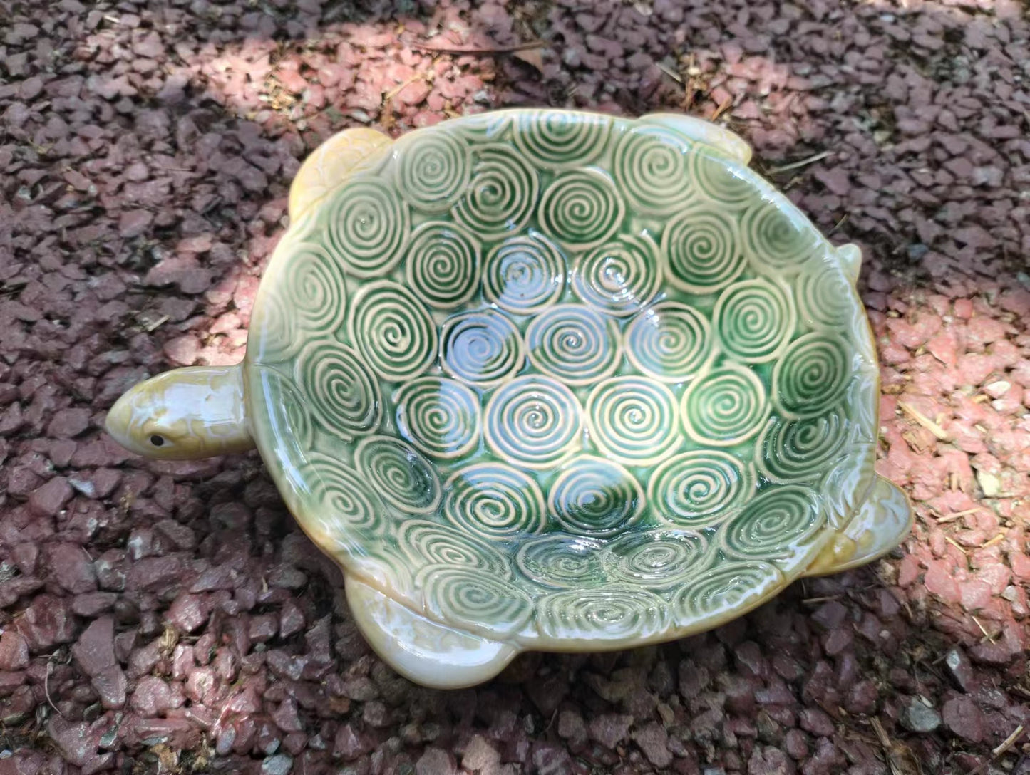 Ceramic Turtle Tray Home Decor