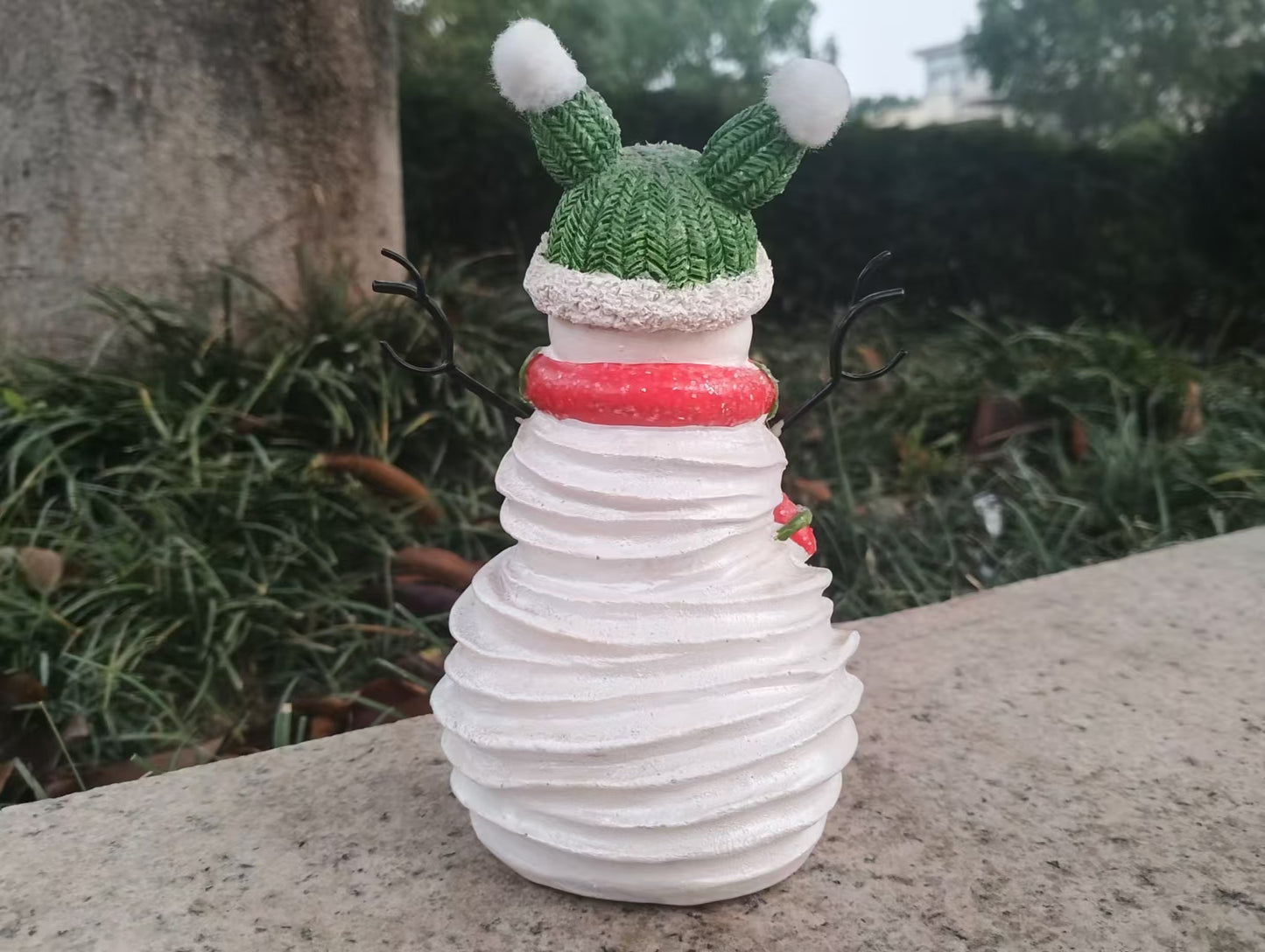 Christmas Snowman Figurine