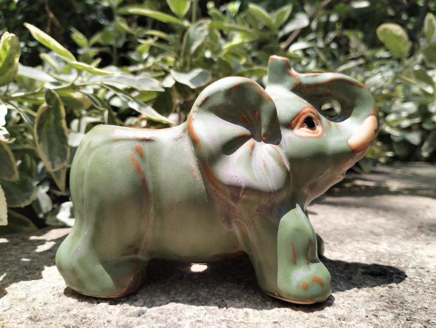 Elephant Plant Pot Ceramic