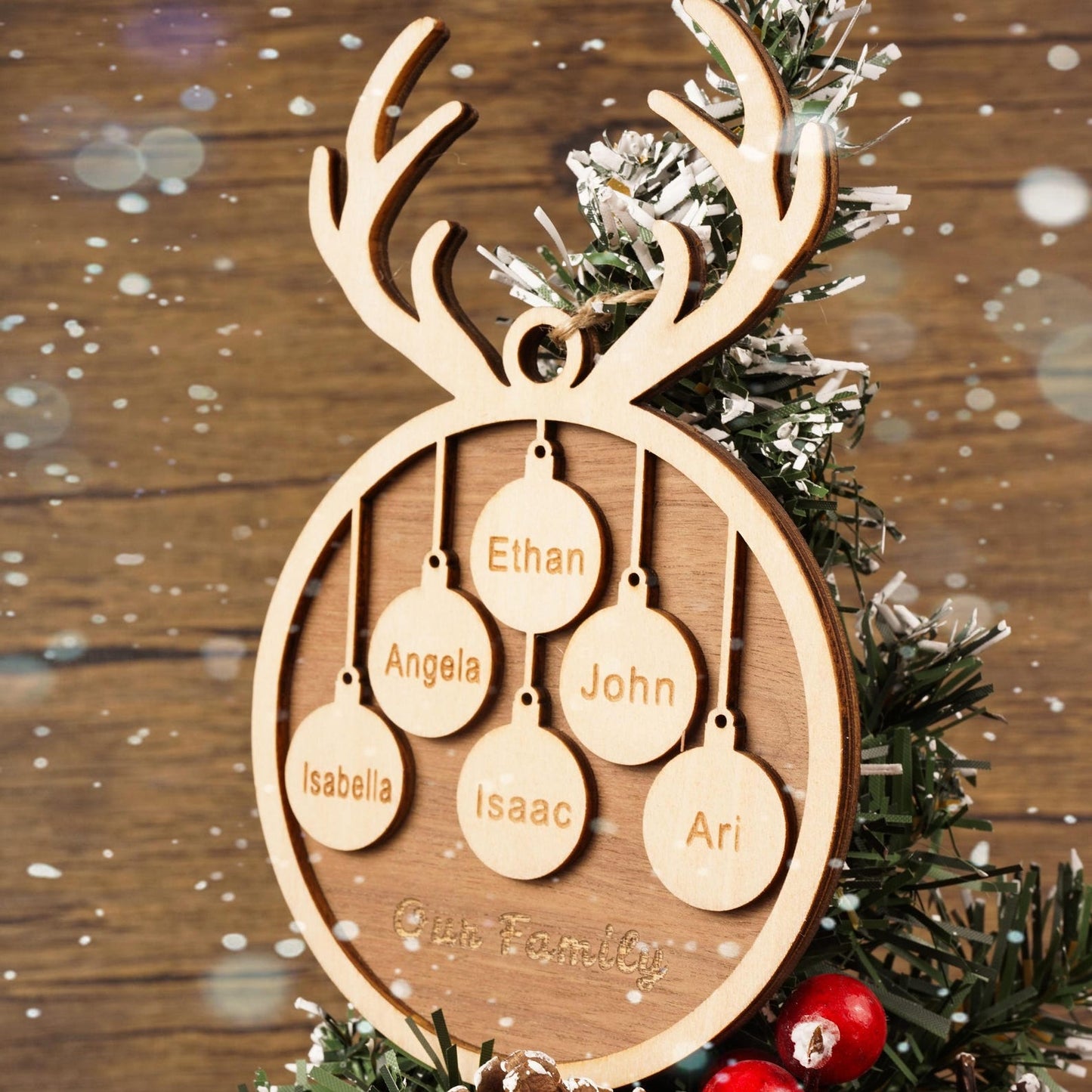 Personalized Family Christmas Ornaments 2024