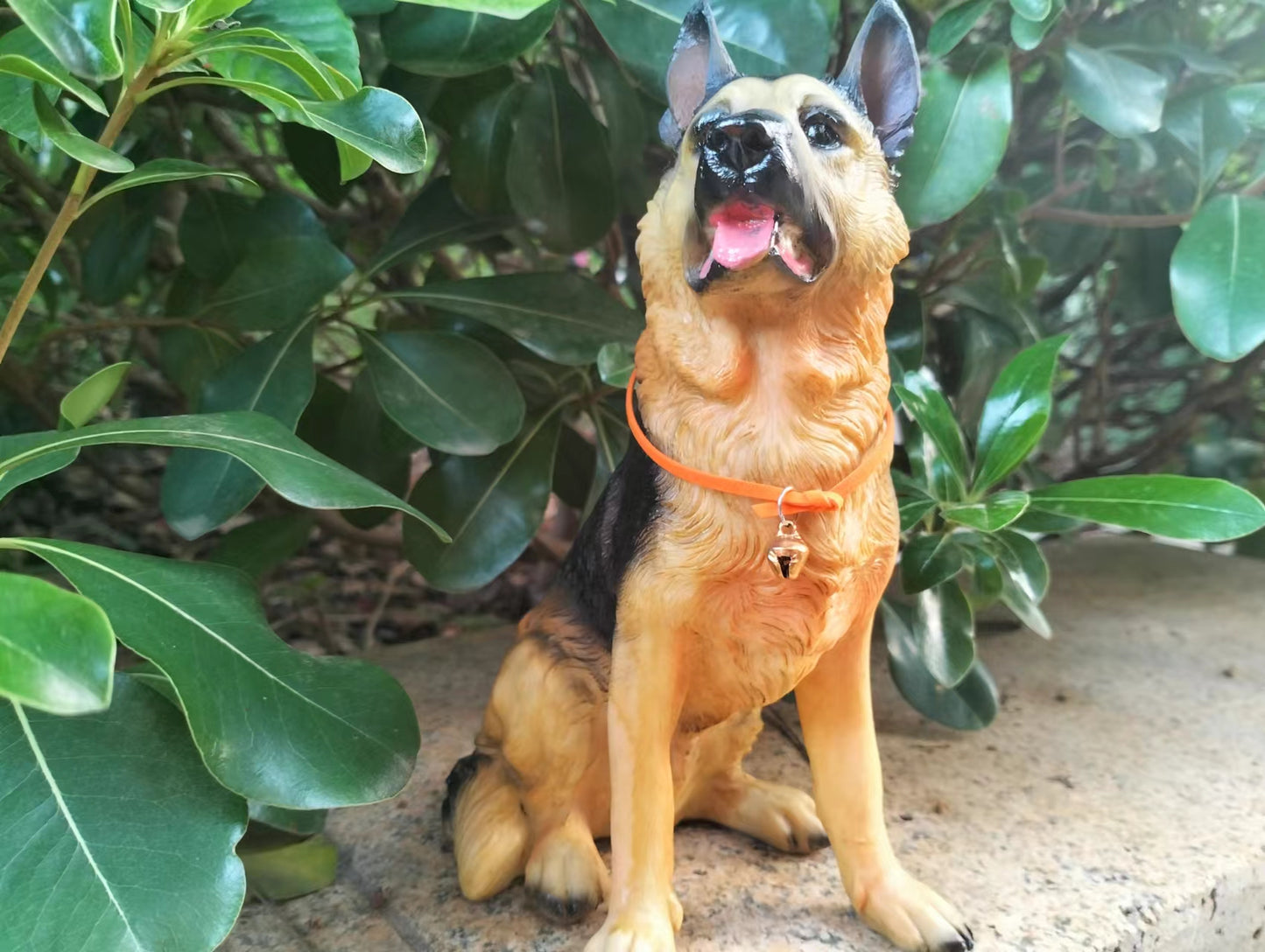 German Shepherd Resin Figurine