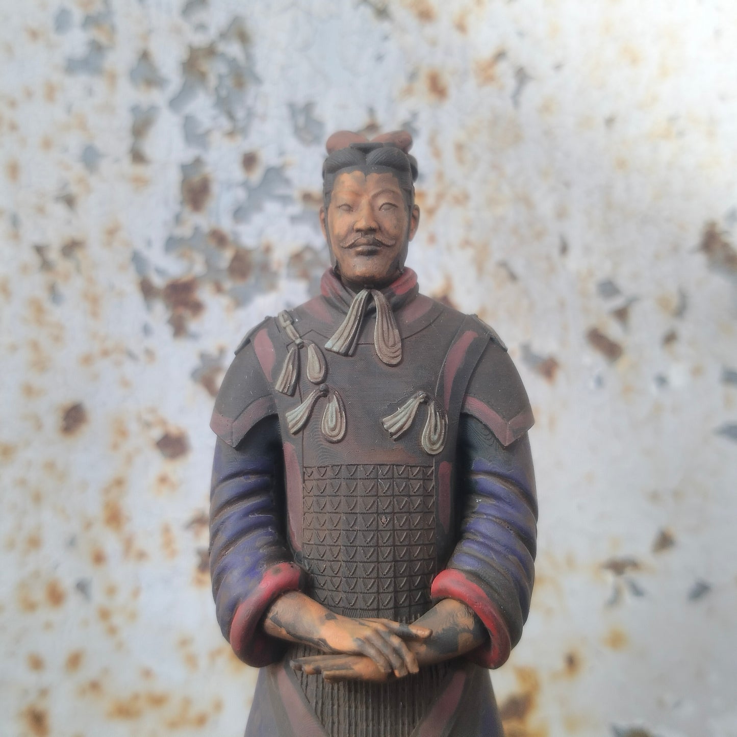 Hand-Painted Mini Terracotta Warrior