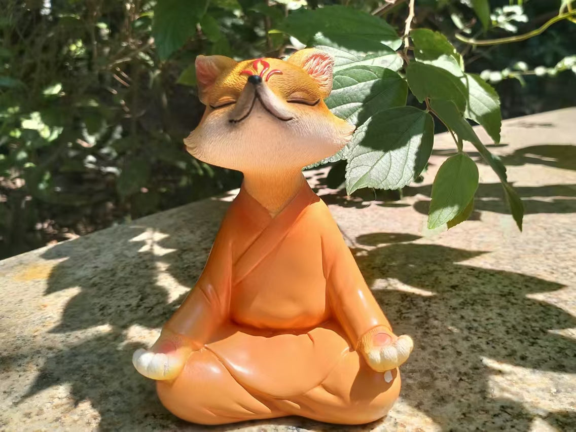 Meditation Fox Yoga Classroom Decor