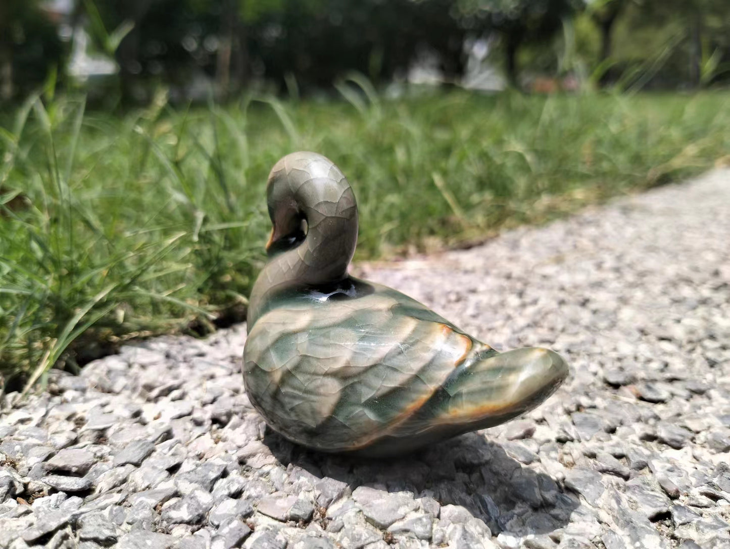 Mini Ceramic Duck