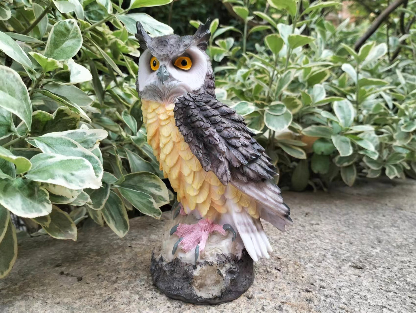 Owl Sculpture Garden Ornament