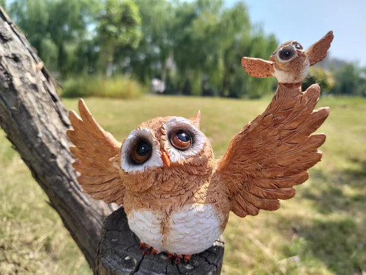 Owl Craft Garden Tree Decor
