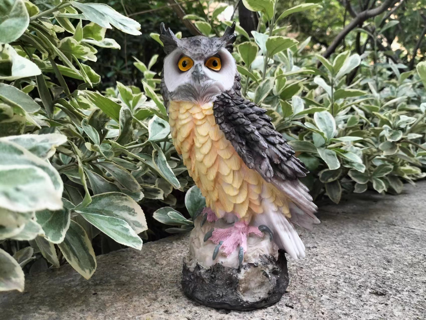 Owl Sculpture Garden Ornament