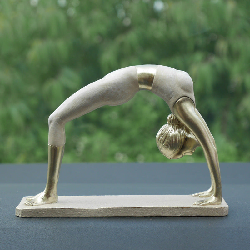 Yoga Lady Statue