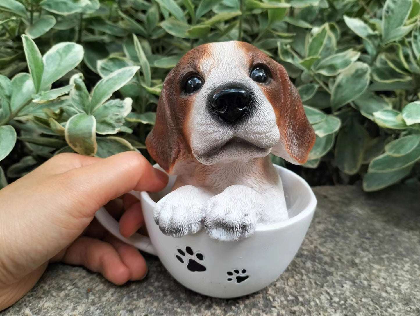 Teacup Beagle Puppy Statue