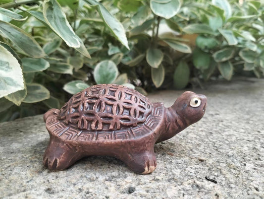 Turtle Sculpture Fish Tank Decoration