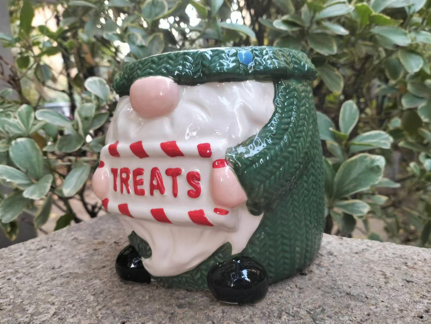 Christmas Ceramic Treat Jar