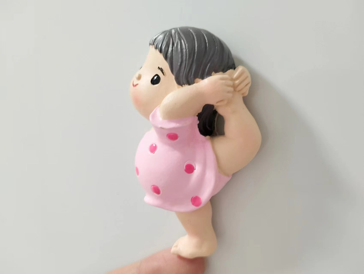 Yoga Girl Refrigerator Magnet