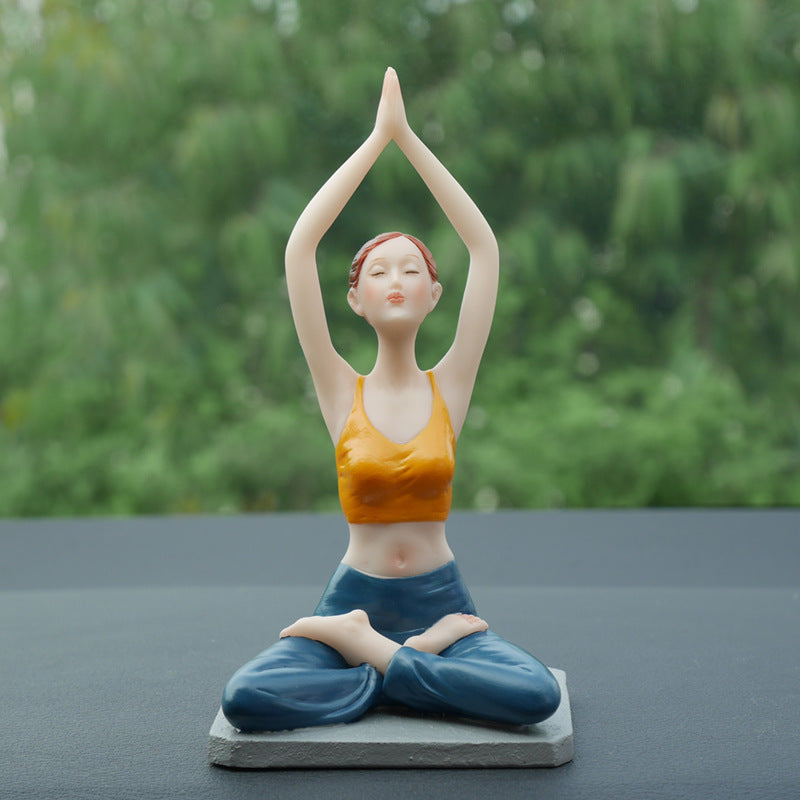 Yoga Pose Figurines