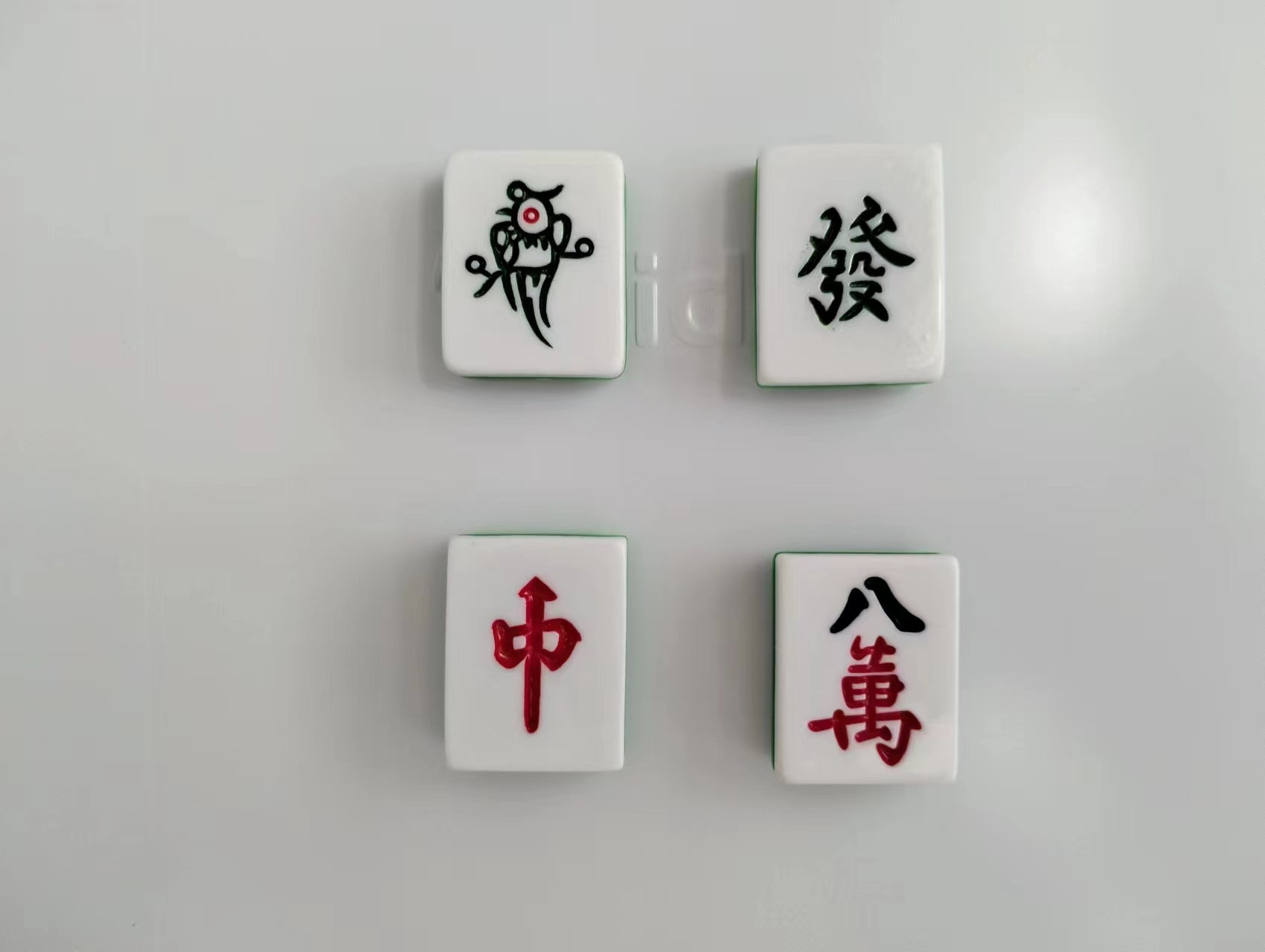 Mahjong fridge magnet