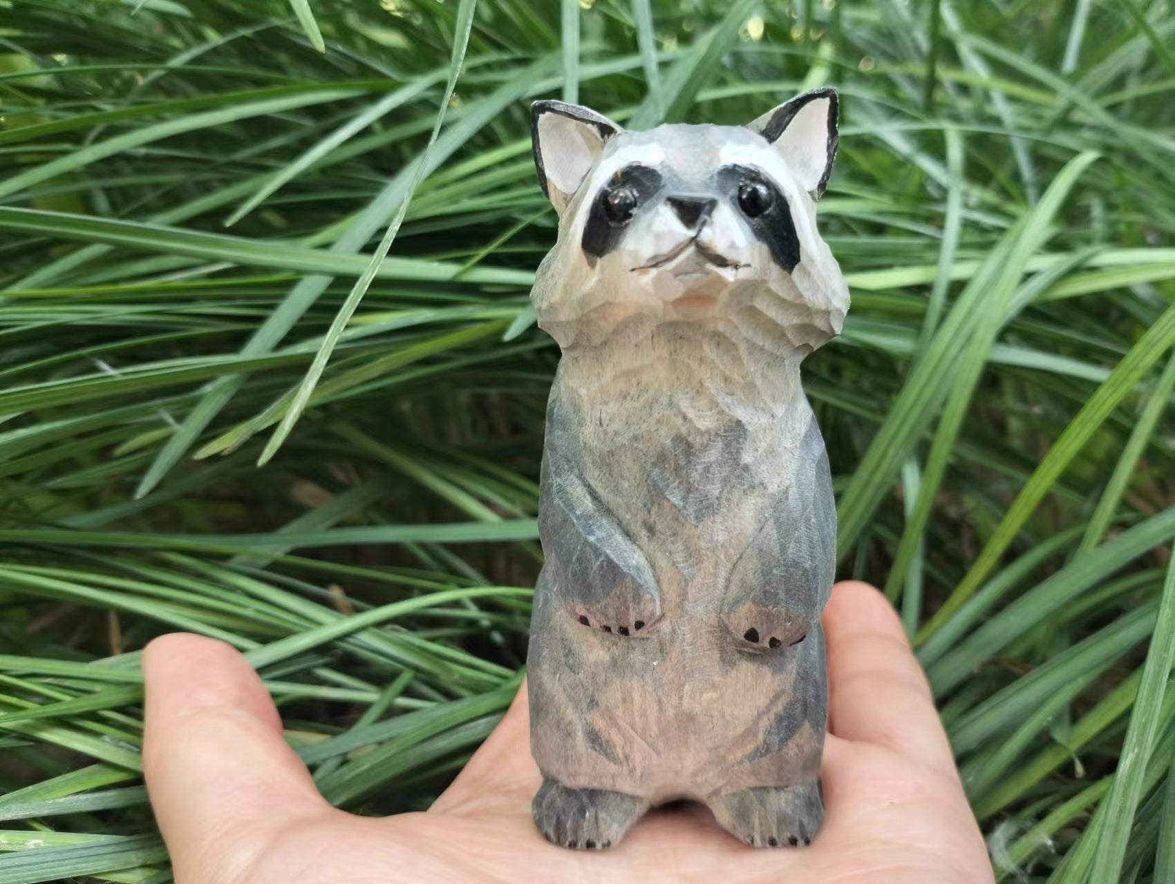 raccoon figurines