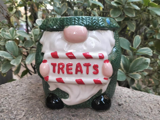 Christmas Ceramic Treat Jar